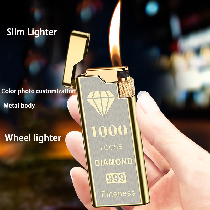 DEBANG flint lighter cool gadgets Cigarette Lighter jet torch  lighter strong flame butane lighter