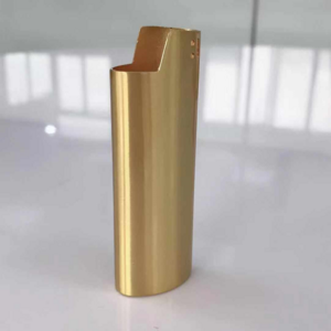 DEBANG Brush gold portable Customizable Lighter Case Lighter Holder Lighter Sleeve