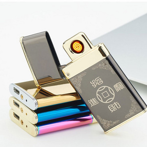 Shake Electronic Lighter/Colorful Double Electric Pulse Electronic Lighter