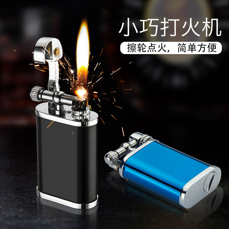 high quality, cheap, wholesale, flint flame Retro lighter