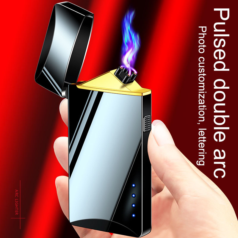 DEBANG Customized Logo new product Electronic Lighter Usb Lighter Plasma lighter