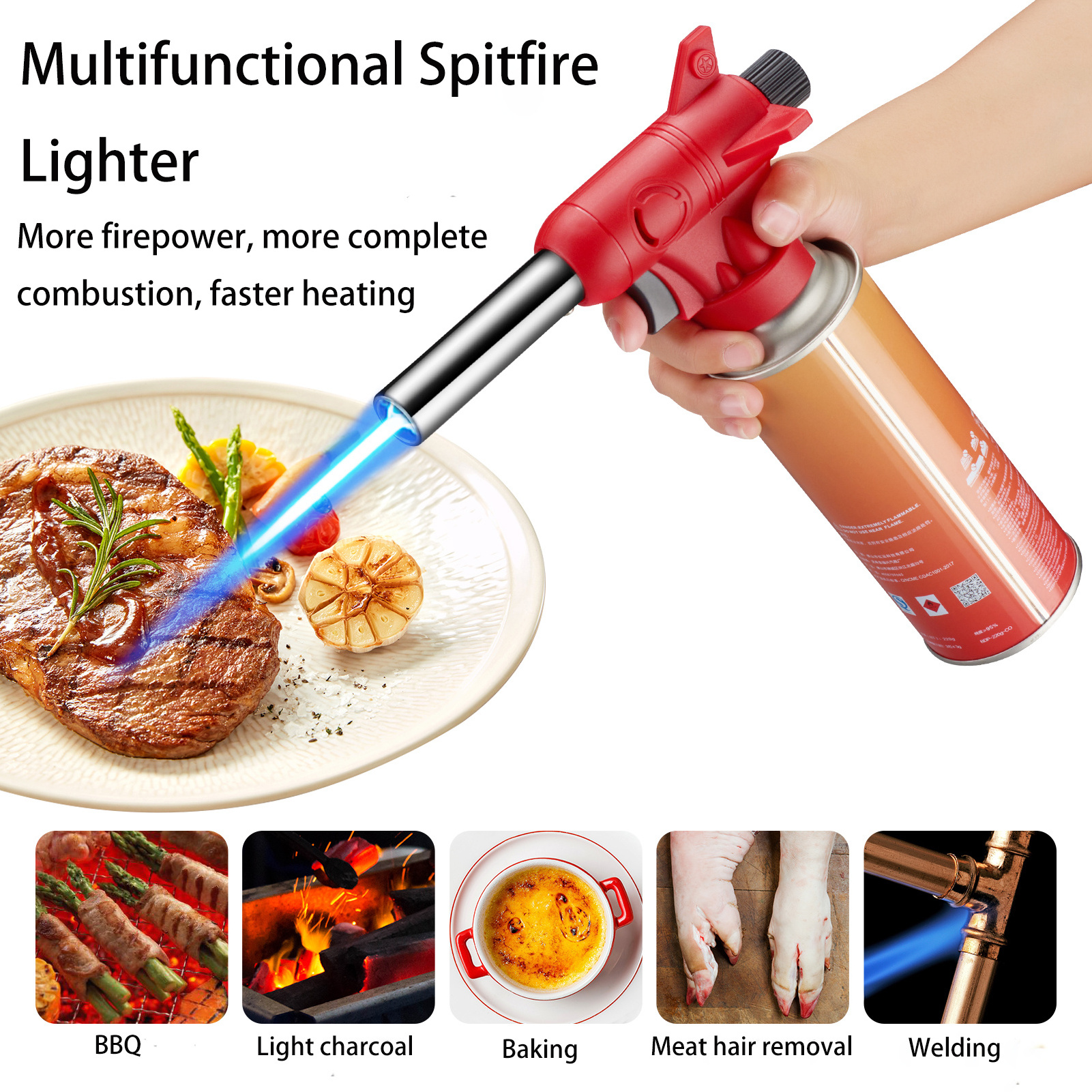 DEBANG   Decorative Hot Sell Low Price Camping Gas Welding Butane Torch