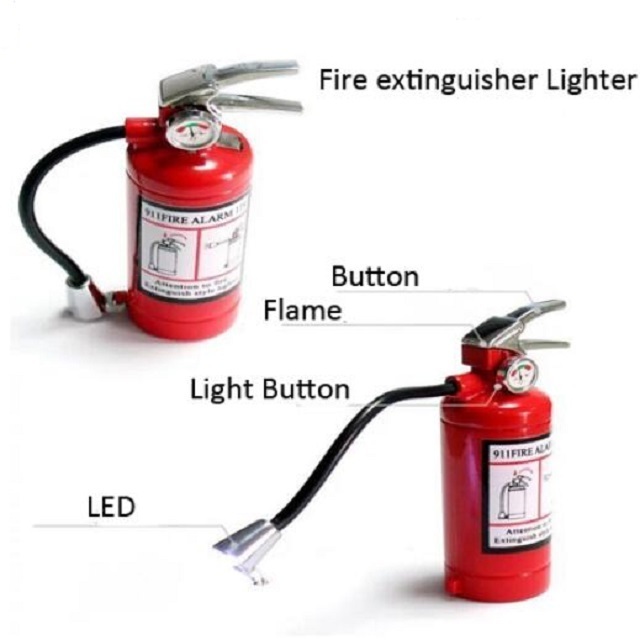 DEBANG funny lighter Fire Extinguisher lighter Fire Extinguisher New Innovation cigar lighter