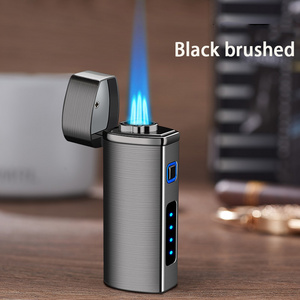 DEBANG Three fire straight into the lighter windproof lighter cigar lighter