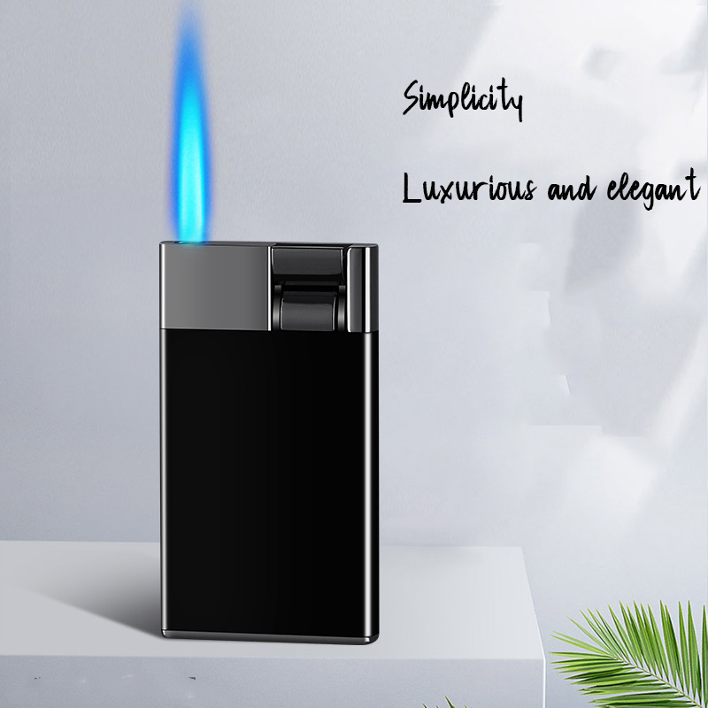 DEBANG Custom cigar lighter Micro Blue Flame Refillable Cigarette Jet Flame Lighter,butane gas chefs blow torch lighter