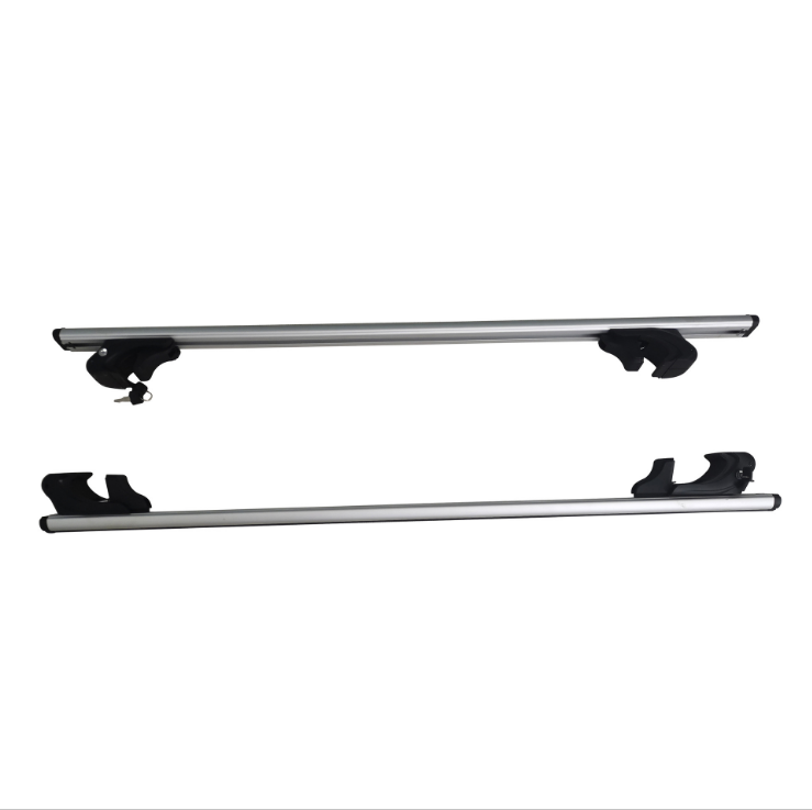 Hot selling black vehicle car roof mounting rack rail bar universal roof rack cross bar with lock