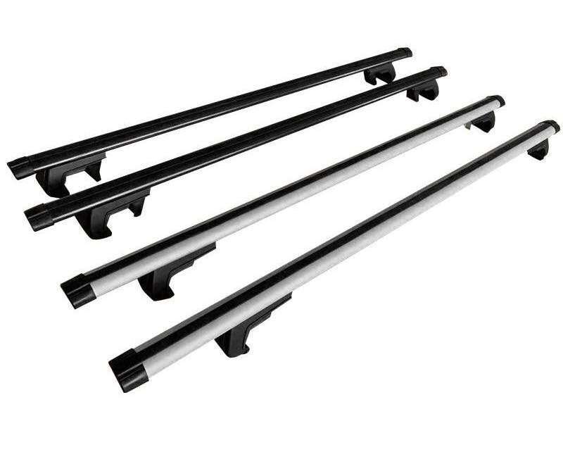 Hot selling black vehicle car roof mounting rack rail bar universal roof rack cross bar with lock