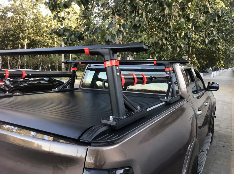 Adjustable Roll Bar High Quality Pick Up 4X4 Roll Bar Pickup Truck Bed Rack Ladder For Hilux, Ranger, F150