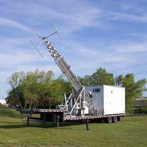 Cell on Wheels Signal Tower COW Telescopic Tower