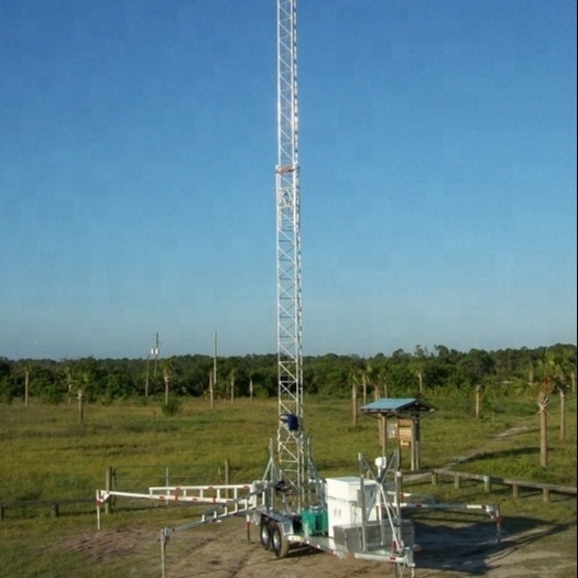 Movable Communication Telescopic Towers Cell on Wheels Towers