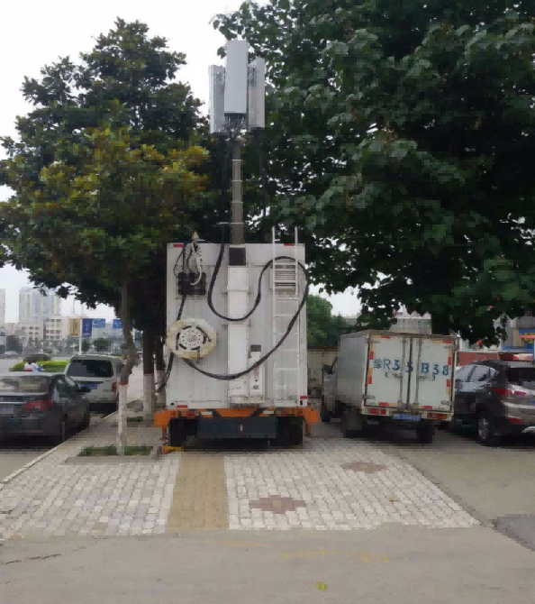 Cell site on wheels