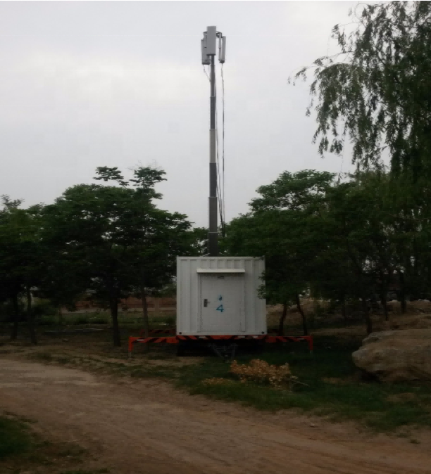 Cell site on wheels