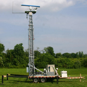 Online Wholesale COW Telescopic Tower Cell on Wheels Folding Antenna Tower