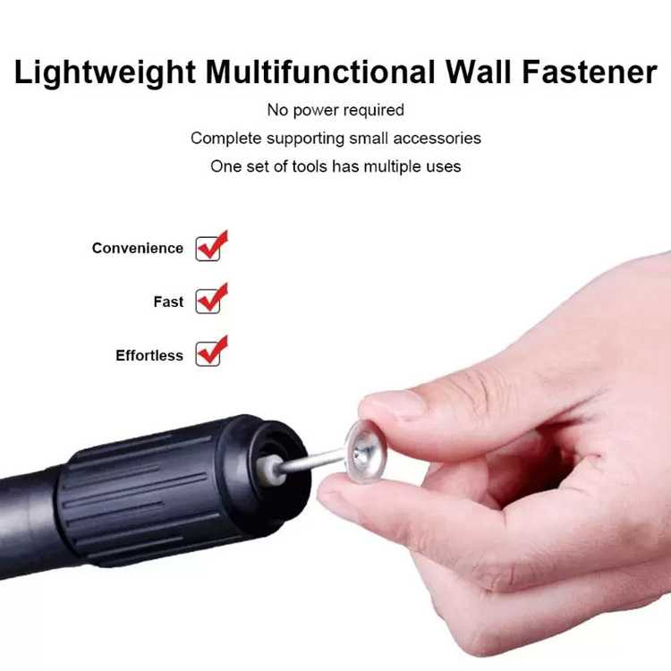 Low Noise Manual Concrete Nail Gun Cartridge Mini Ceiling Tool