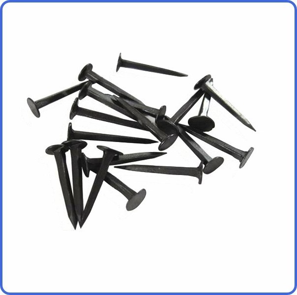 Linyi factory  three star blue/black  wire iron shoes nail  tacks