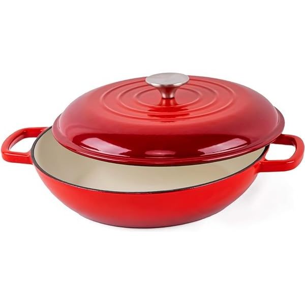 China factory price enameled cast iron soup seafood dutch oven cooking pot cookware sets cast iron casseroles