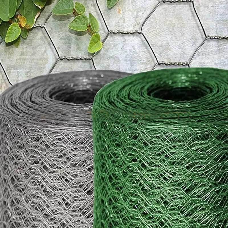 10Mm Galvanized Pvc Coated Hexagonal Wire Mesh Fence Roll Chicken Wire Netting Made In China