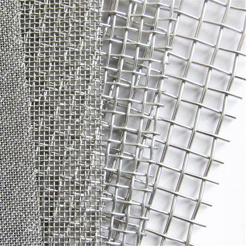 Customized Size Vibrating Stainless Steel Crimped Woven Wire Mesh With 8 Mm Wire For Stones Sieve