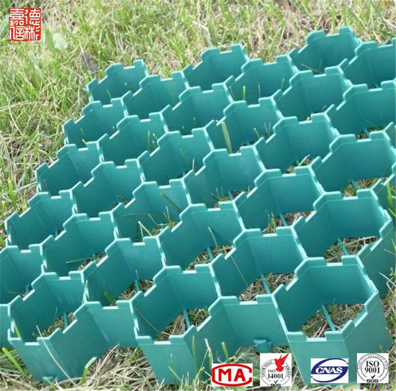 Interlocking plastic floor grass grid for parking Lot pavement