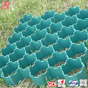 Interlocking plastic floor grass grid for parking Lot pavement