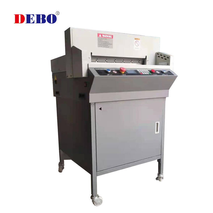 DEBO 450MM 17 '' much better quality than  used paper cutter automatic  Numeric Control