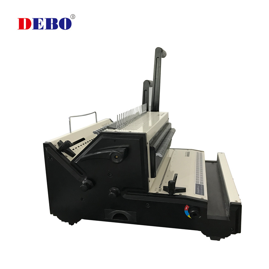 Good appearance multi function book binding machine  40 poincons plastique 24 poincons comb binder for booklet