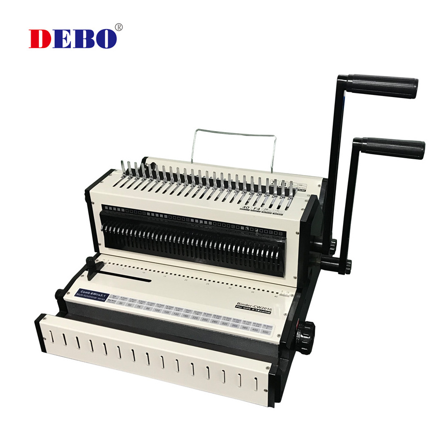 Good appearance multi function book binding machine  40 poincons plastique 24 poincons comb binder for booklet