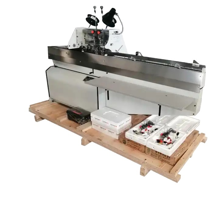 Factory Price Semi Automatic Double Heads Book Saddle Stitching Machine Stapling Machines For Books