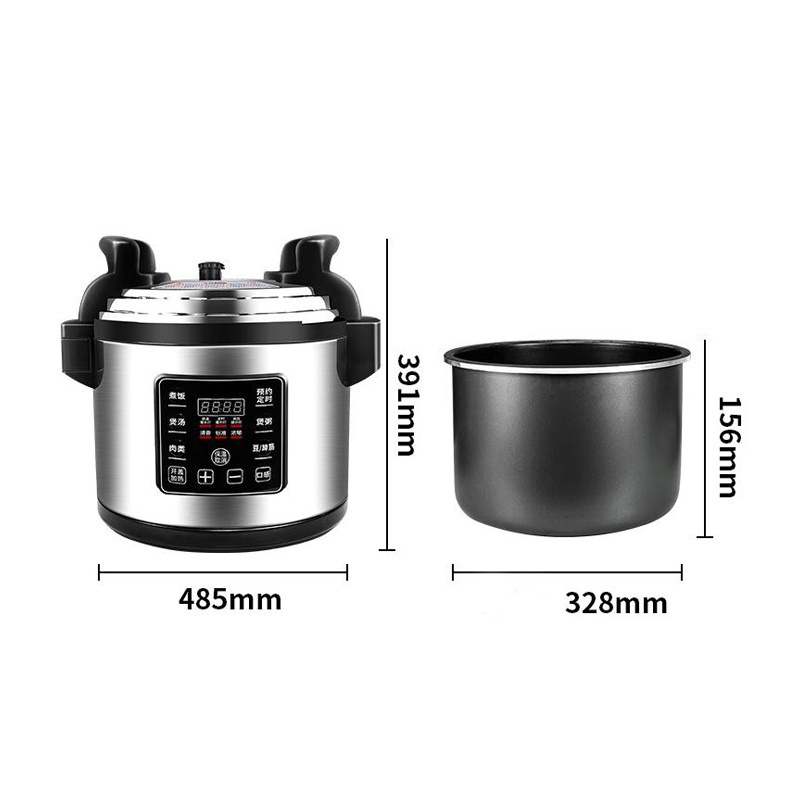 High Quality Restaurant Multifunctional 8 in 1 18Qt Commercial 18L Electric Pressure Cookers 20L