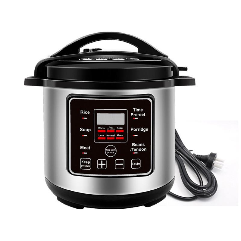 Household 8 Quarts 10 Quarts Multi-functional Stainless Steel Cook Soup Large Electric Pressure Cooker