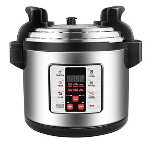 Commercial  Multiple Functions 12 In 1 Intelligent LED Display Stainless Steel 15L 18L 20L Electrical Pressure Rice Cooker