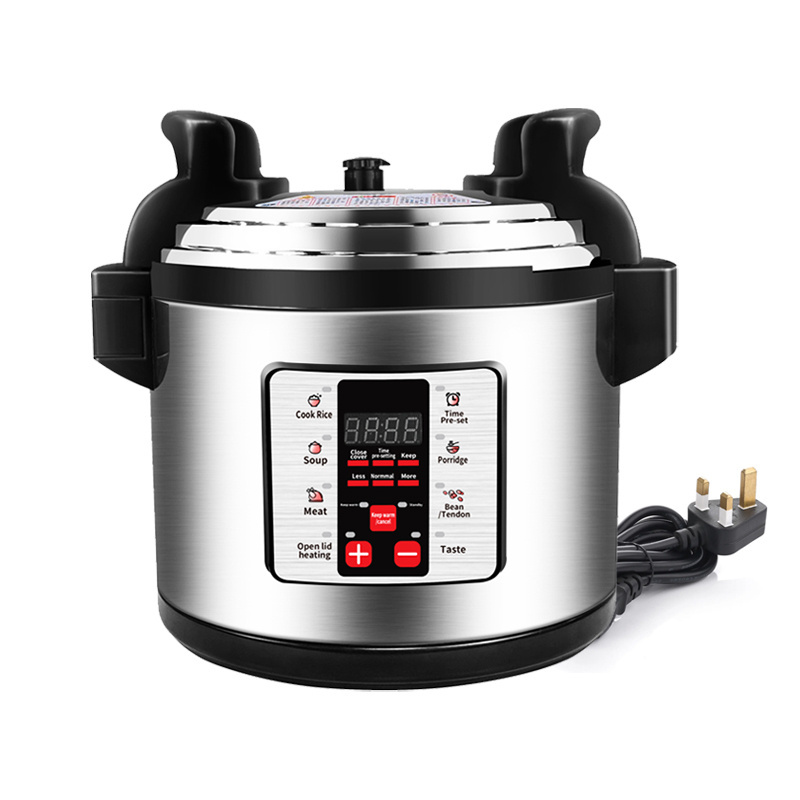 Commercial  Multiple Functions 12 In 1 Intelligent LED Display Stainless Steel 15L 18L 20L Electrical Pressure Rice Cooker