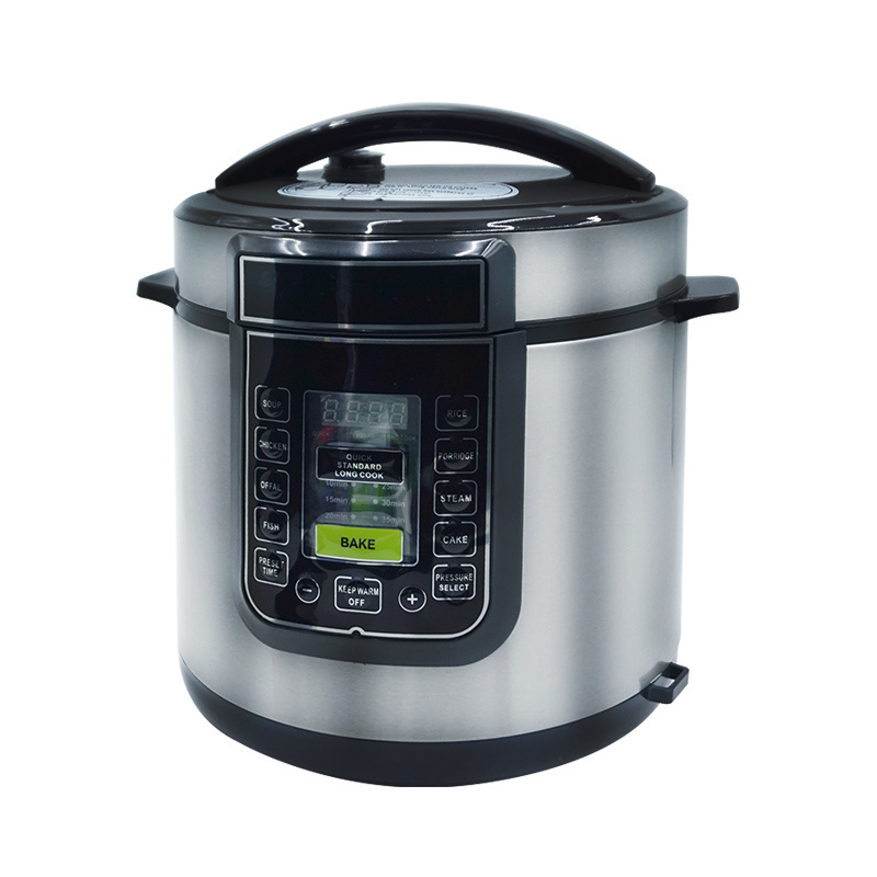 Taiwan Bene Casa 9 In 1 Multipurpose Cooker 6 Liters Stainless Steel Electric Pressure Cooker Multifunction