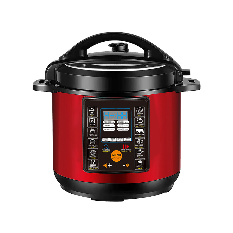 Low Price Large Capacity 10Qt Commercial Electric Pressure Cooker 10L With Pressure Release Device