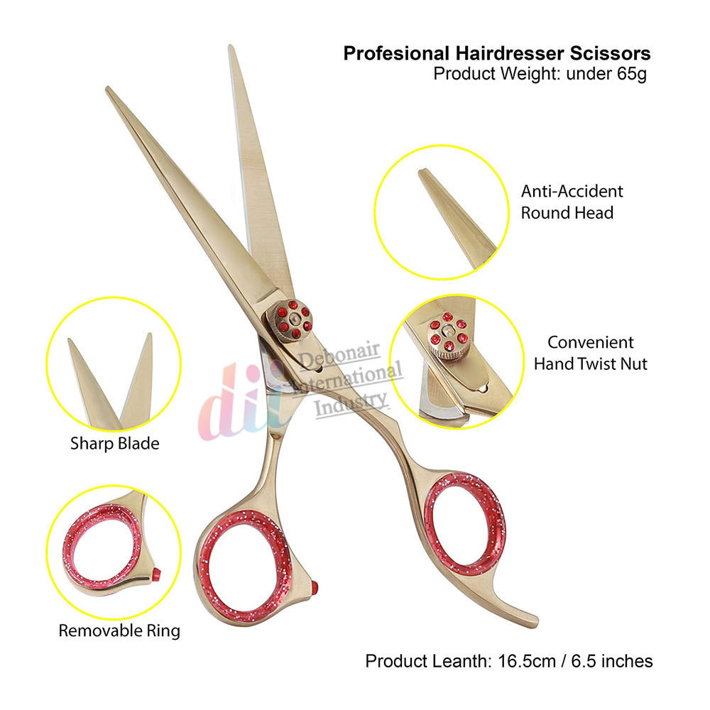 Stainless Steel Hair Scissors Professional Hair Cutting Shears For Barber Hairdressing Scissors