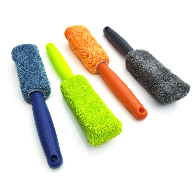 Microfiber Car Cleaner Wheel Hub Brush