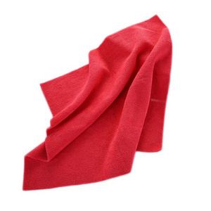 china products manufacturers wholesale red microfiber cloth car cleaning towel ultra absorbancy microfiber clothes 4040