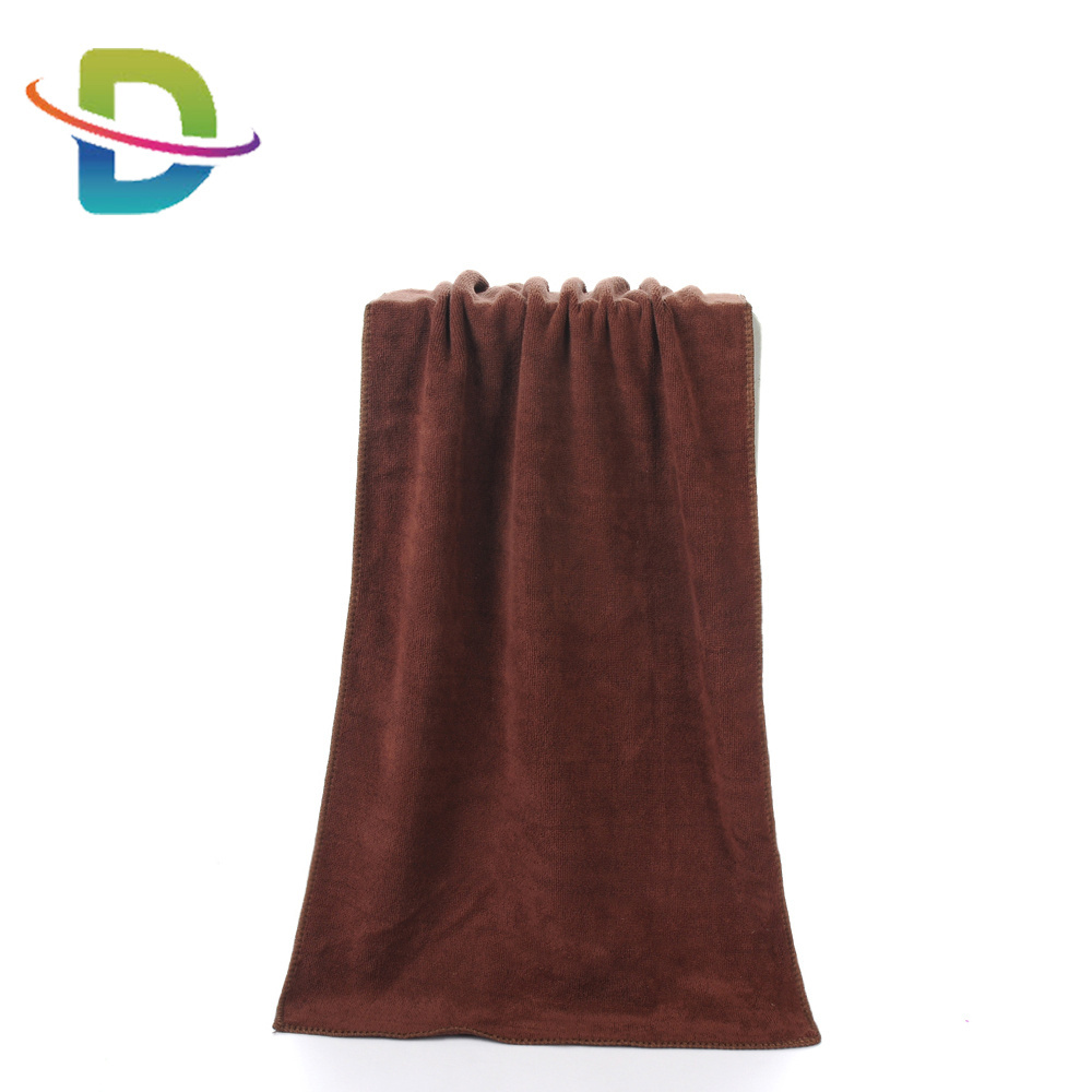 Wholesales customized microfiber face towel Weft knitting towel for face, hair, salon and hotel. 35x75cm