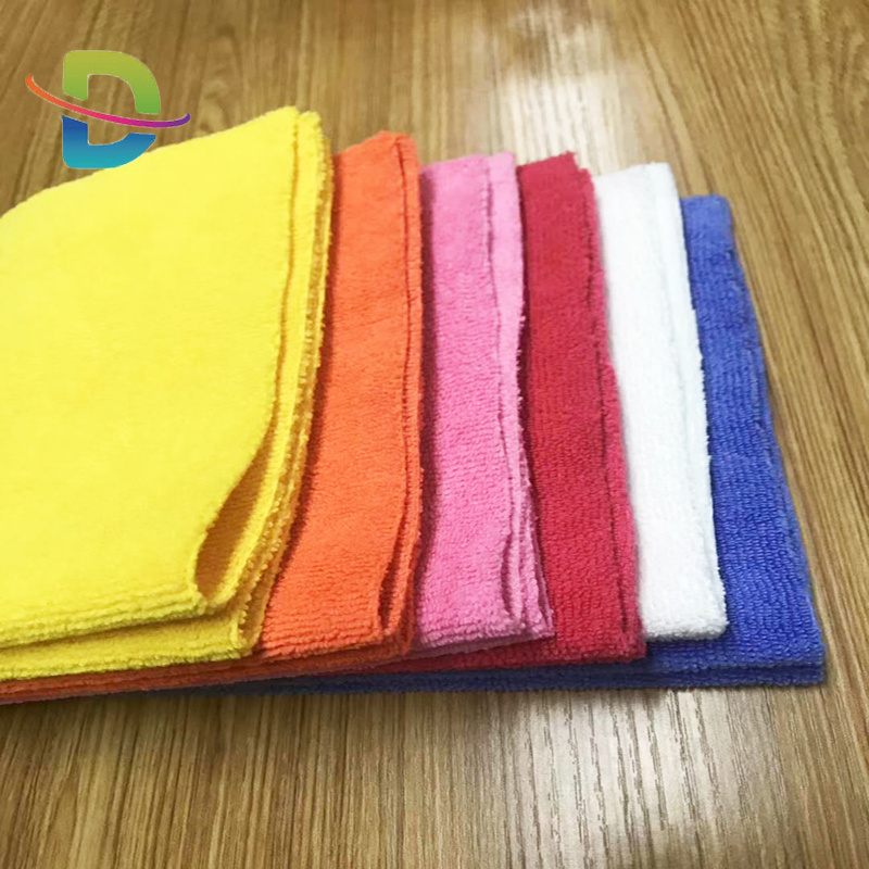 china products manufacturers wholesale red microfiber cloth car cleaning towel ultra absorbancy microfiber clothes 4040