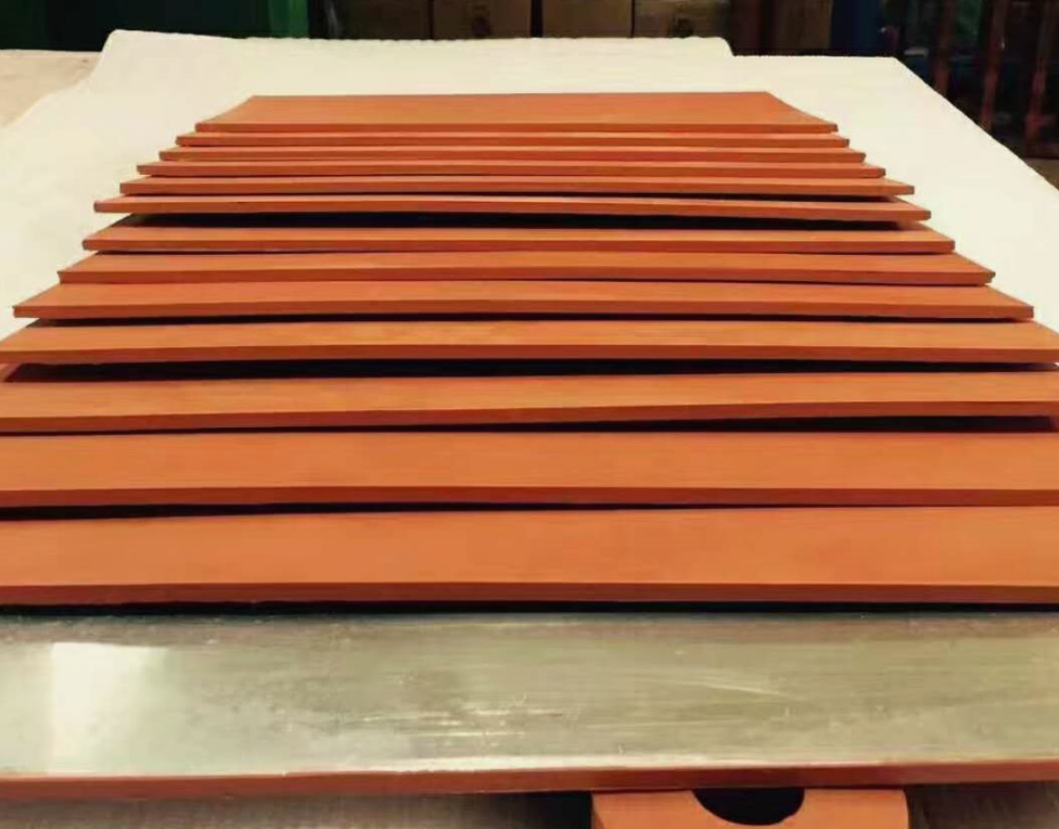 silicone rubber plate manufacturer High temperature resistant Bronzing silica gel plate