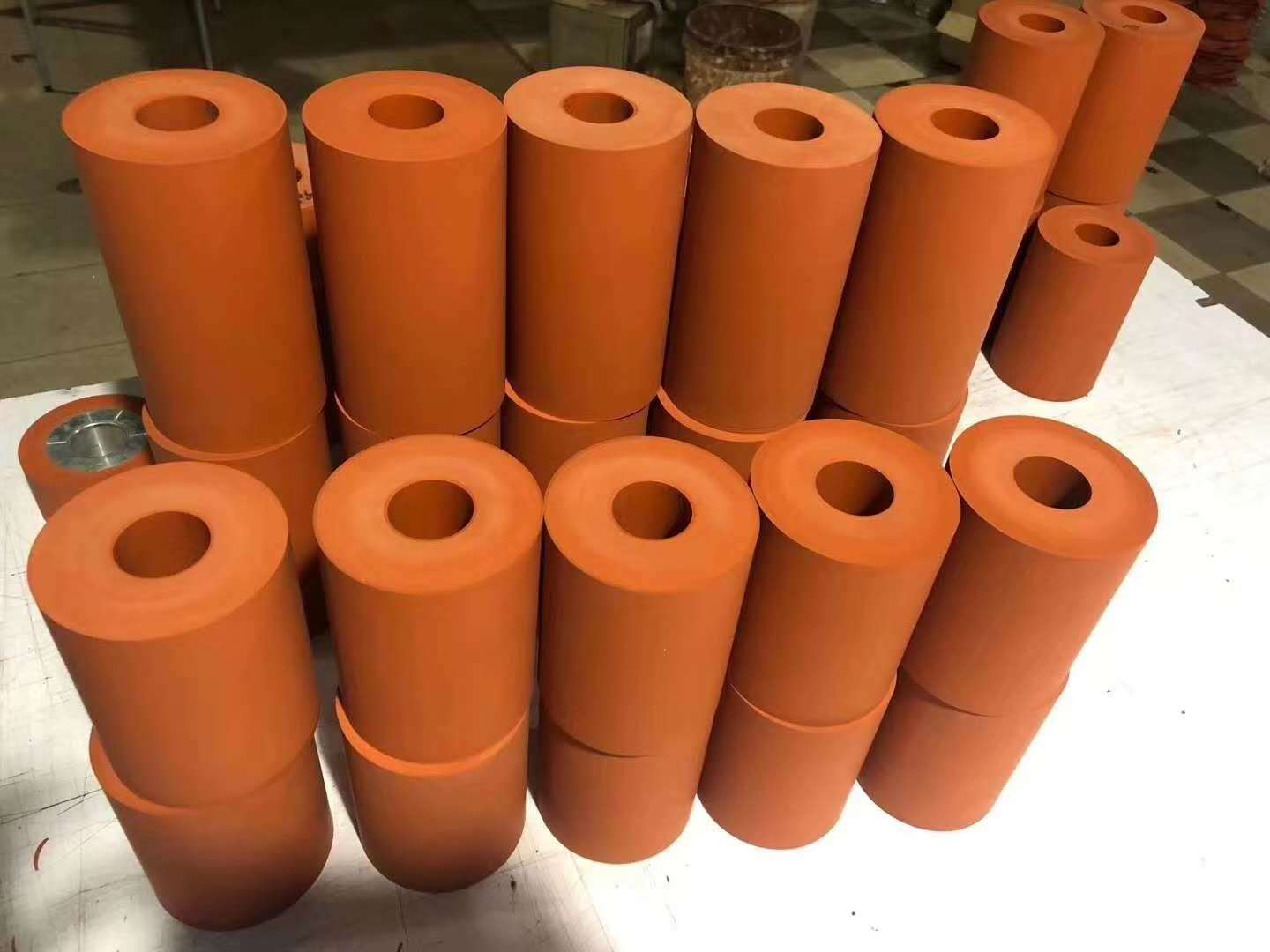 Heat transfer machine silicone rubber roller for heat transfer machine