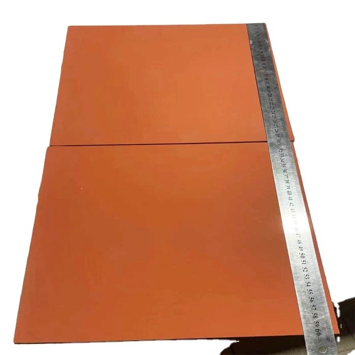 high quality Hot stamping silica gel sheet maker silicone rubber plate supplier