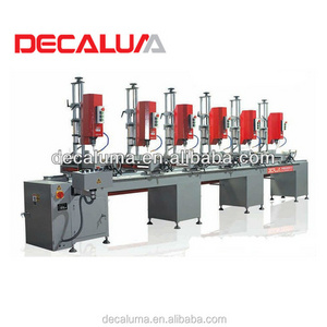 Multi Head 4 Axis Drilling Machine for Curtain Wall Aluminum Profile Multi Head Drilling Machine