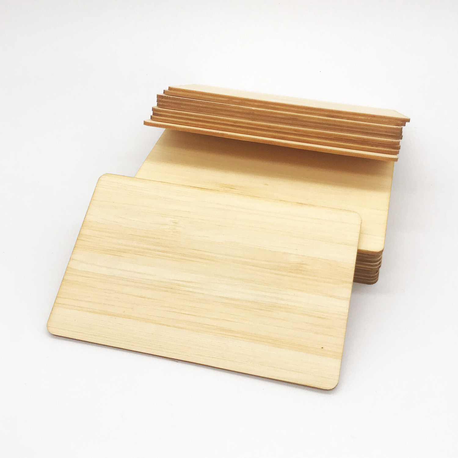 Blank Bamboo wood NFC card