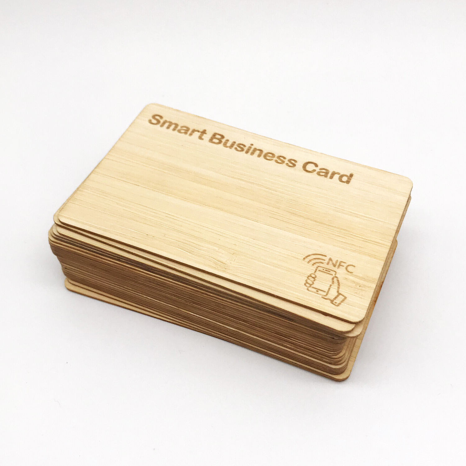 Blank Bamboo wood NFC card