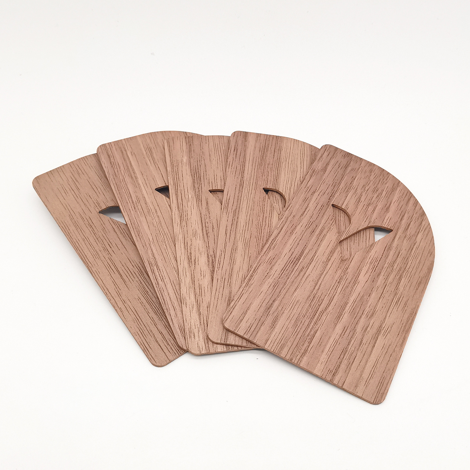 Engraving printed wooden RFID cards bamboo NFC cards for hotels and membership stores