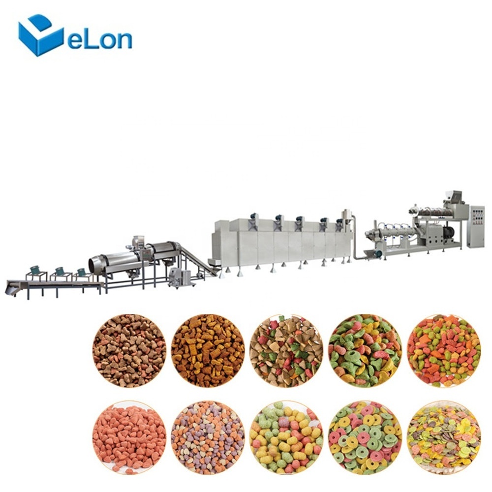 factory supplier dog food making machine pet food extruder automatic dog chews extruder