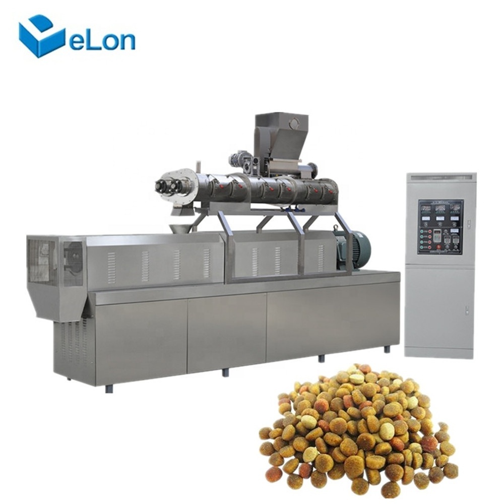 factory supplier dog food making machine pet food extruder automatic dog chews extruder