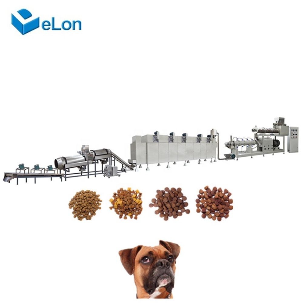 factory supplier dog food making machine pet food extruder automatic dog chews extruder