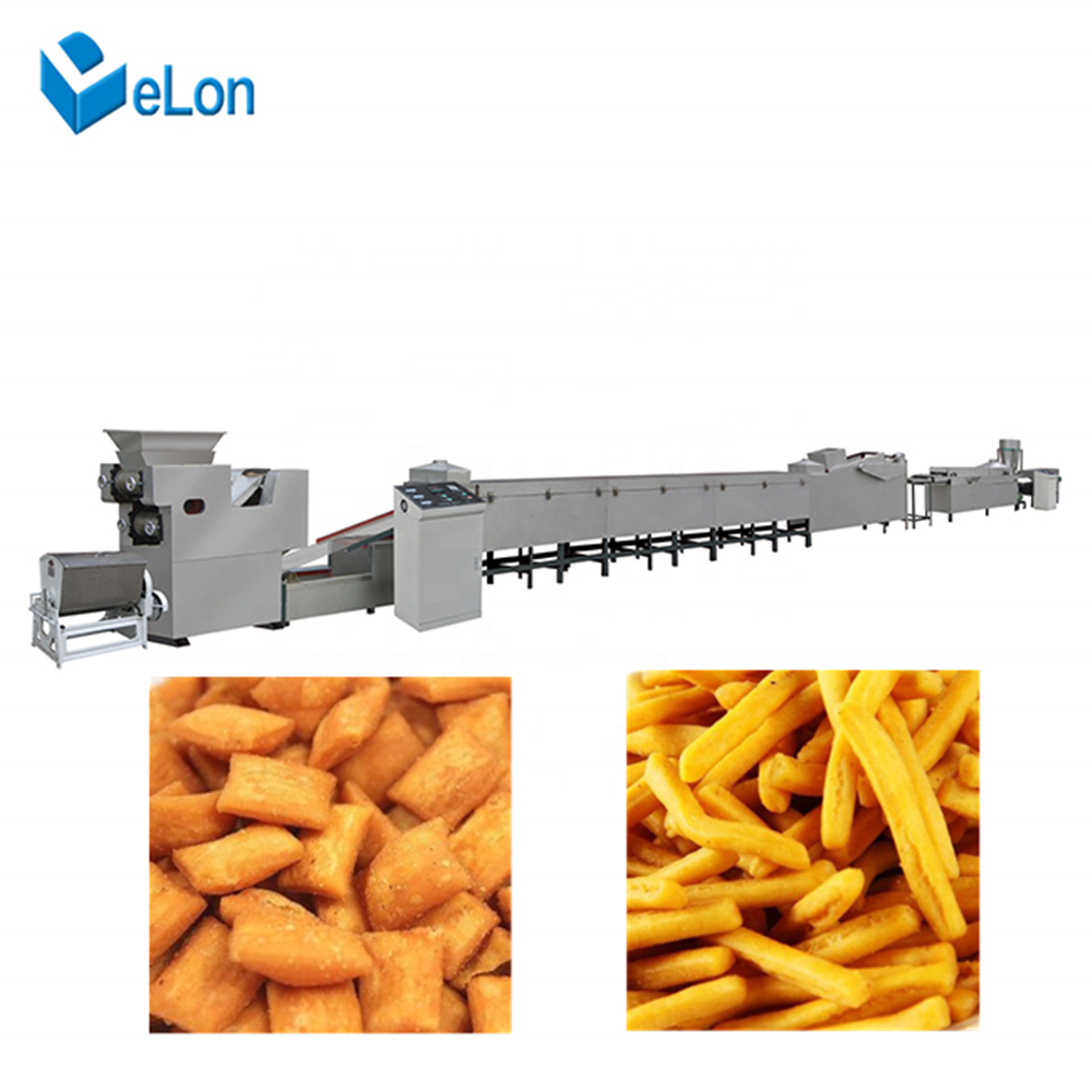 chin chin making machine line   fryed snacks production line  cutting machine